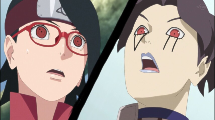 Boruto ボルト 175話 感想 サラダの写輪眼 二つ巴に ねいろ速報さん