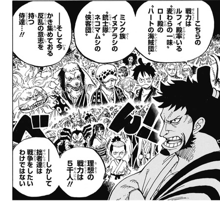 ワンピース ルフィ側の戦力が強すぎない カイドウ側の戦力不足感 漫画まとめ うさちゃんねる ワンピース ルフィ側の戦力が強すぎない カイドウ側の戦力不足感 漫画まとめ うさちゃんねる