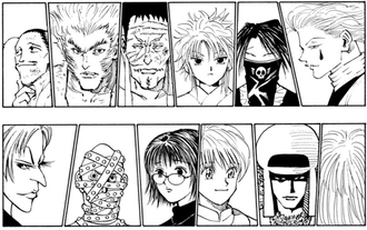 ハンターハンターの幻影旅団www