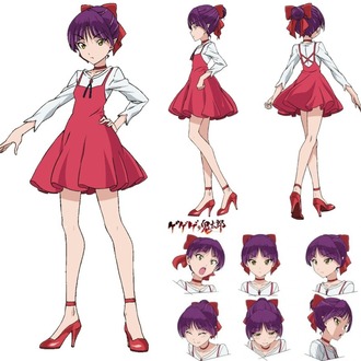 鬼太郎6期猫娘、顔が良い