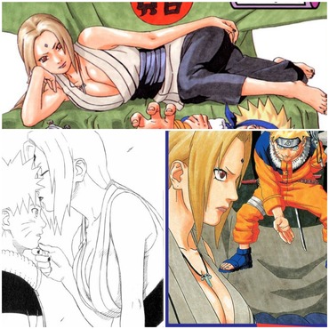 【画像】NARUTO18巻19巻あたりの綱手www 9d3aec9b s - 【画像】NARUTO18巻19巻あたりの綱手www