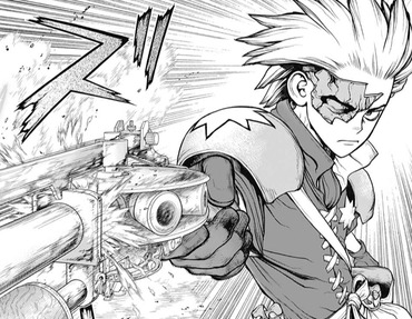 Dr Stone ドクターストーン 124話 感想 ヨーくん 銃の扱い下手なのかよ 漫画まとめ うさちゃんねる Dr Stone ドクターストーン 124話 感想 ヨーくん 銃の扱い下手なのかよ 漫画まとめ うさちゃんねる