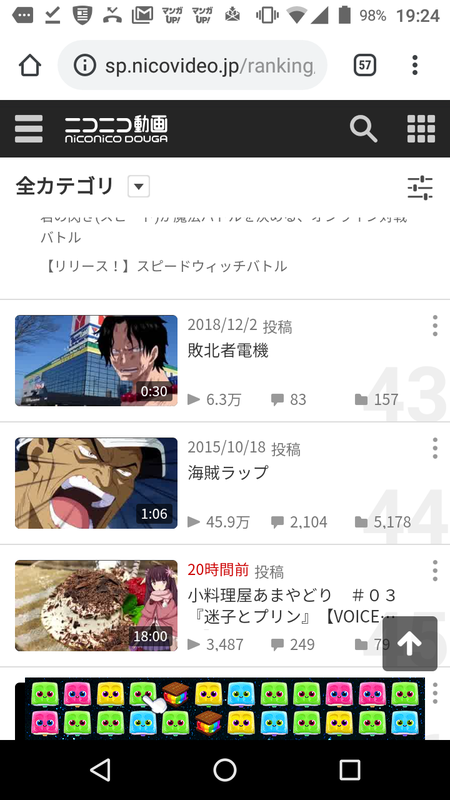 悲報 ワンピースの敗北者ネタ 何故か今頃ニコニコで大流行 漫画まとめ うさちゃんねる