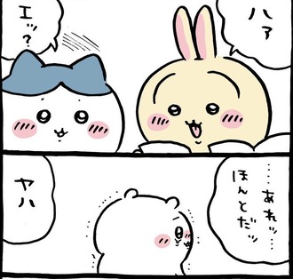 【ちいかわ】ズレてた