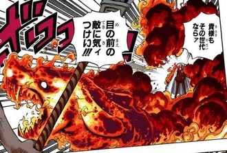 ワンピース 白ひげと互角の赤犬やばくね