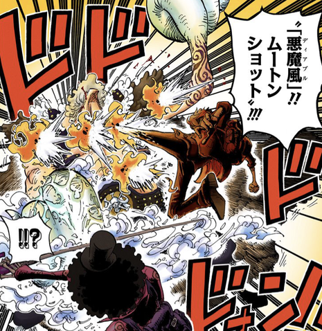 ワンピース ルフィのゴムゴムの火拳銃ってなんで燃えてるの 漫画まとめ うさちゃんねる