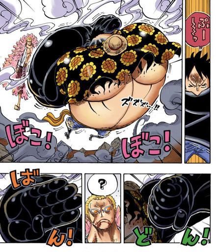 ワンピース ギア2 内臓ゴムだから血流早くしドーピング ギア3 骨を膨らませる 漫画まとめ うさちゃんねる