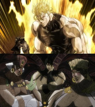 2部柱の男 ｖｓ 3部dio 漫画まとめ うさちゃんねる
