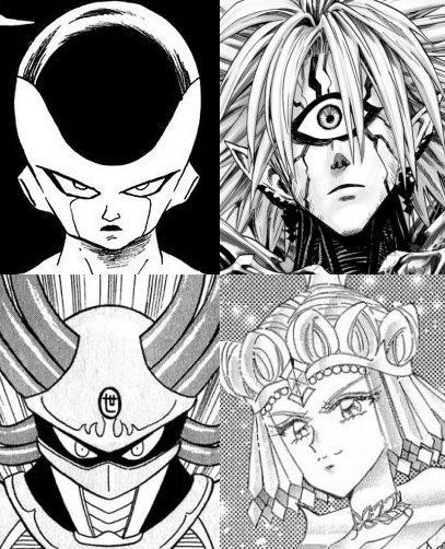 フリーザ Vs ボロス Vs 世直しマン Vs セーラーギャラクシア ねいろ速報さん