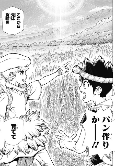 Dr Stone ドクターストーン 90話 感想 コハクめちゃ可愛い回 漫画まとめ うさちゃんねる