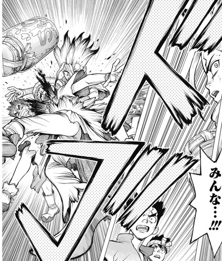 Dr Stone ドクターストーン 76話 感想 司 千空かっけええええ 漫画まとめ うさちゃんねる Dr Stone ドクターストーン 76話 感想 司 千空かっけええええ 漫画まとめ うさちゃんねる