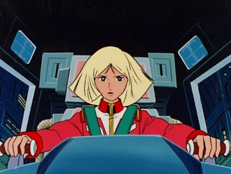 ガンダムに乗るのはアムロの専売特許じゃないわ！