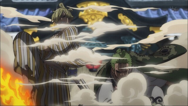 ワンピース ゾロとサンジ アニメで6年2か月ぶりに再会 ねいろ速報さん