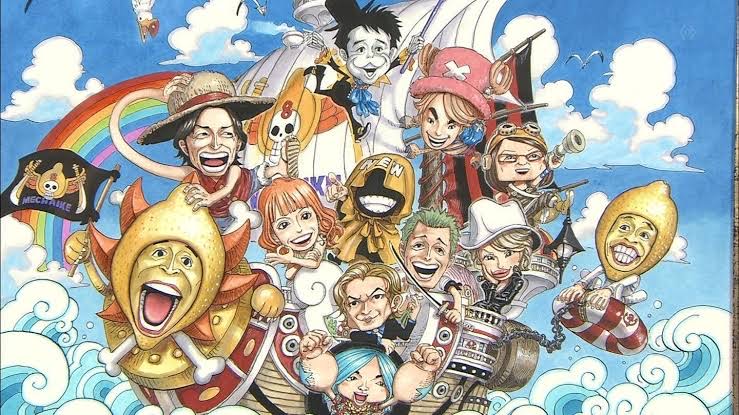 ワンピース作者が描く嵐のイラスト しれっとジンベエが混ざる ねいろ速報さん ワンピース作者が描く嵐のイラスト しれっとジンベエが混ざる ねいろ速報さん