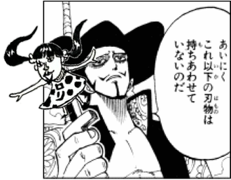 ワンピース ミホークのこのシーン 擬人化で見ると酷い ねいろ速報さん