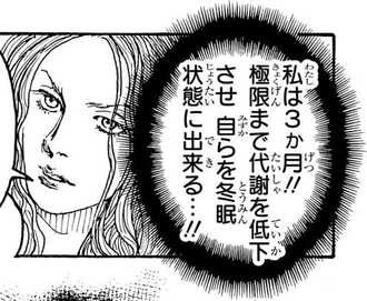 【ハンターハンター】カミィちゃんの冬眠こと考えてら1週間終わった