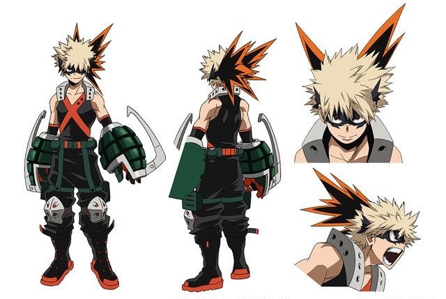 ヒロアカ 爆豪勝己コスチュームの頭についてるやつって何 ねいろ速報さん