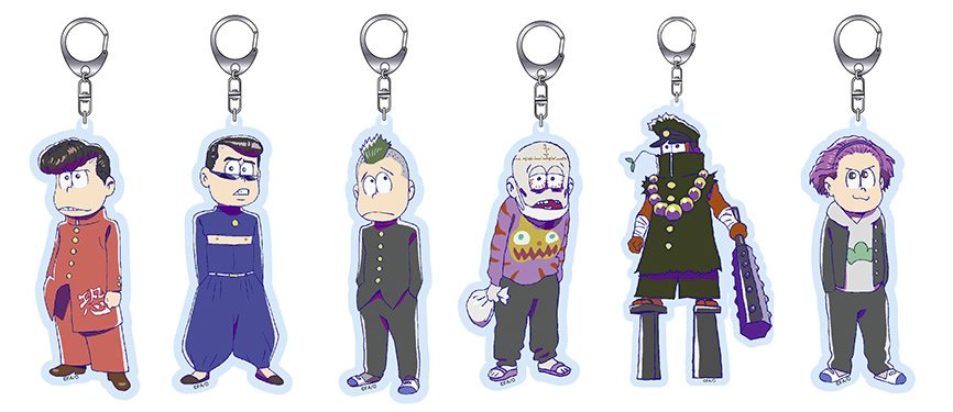 おそ松さん スクール松 アクリルキーホルダー アニグマ おそ松さん スクール松 アクリルキーホルダー アニグマ