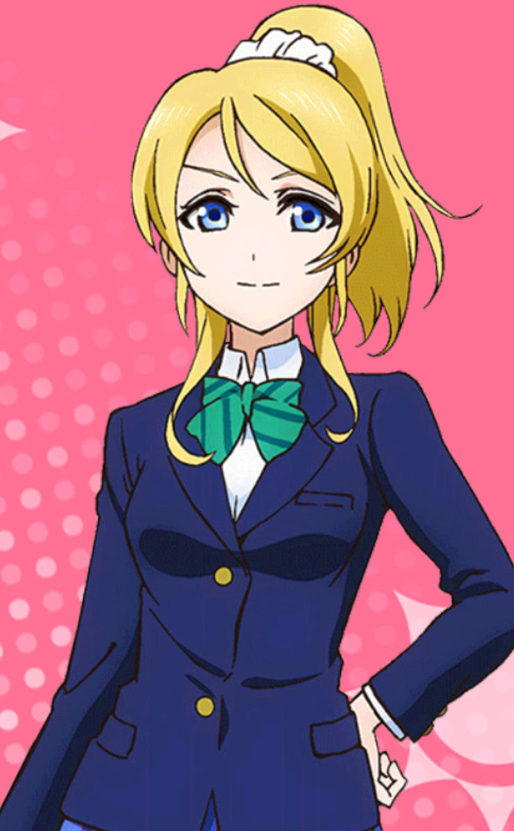 アニメ壁紙画像倉庫【PC/iPhone/Androidスマホ壁紙】 : ラブライブ! 絢瀬絵里 iPhone5s/5c/5壁紙 ...