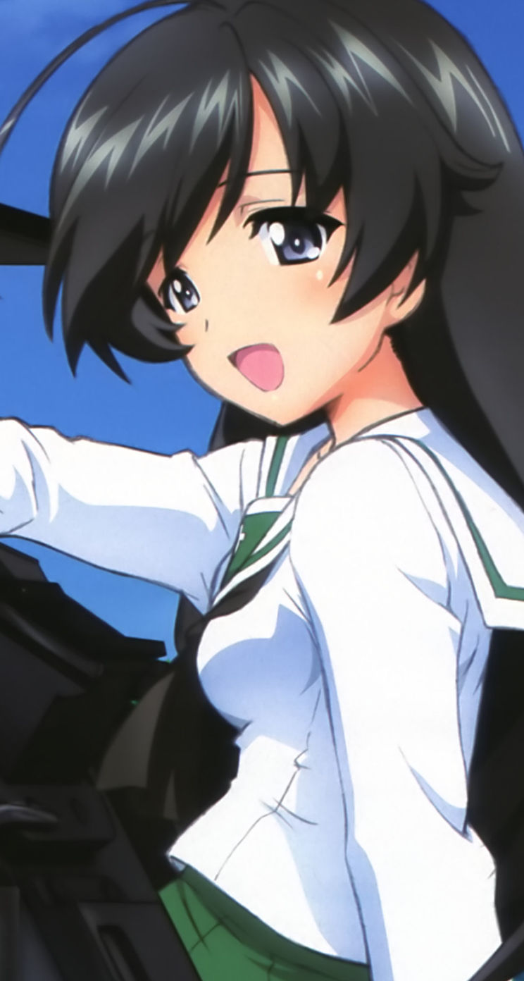 ガールズ パンツァー ガルパン Iphone5s 5c 5壁紙 744x1392 Iphone4s壁紙 740x1196 Ios7用 6 アニメ壁紙画像倉庫 Pc Iphone Androidスマホ壁紙