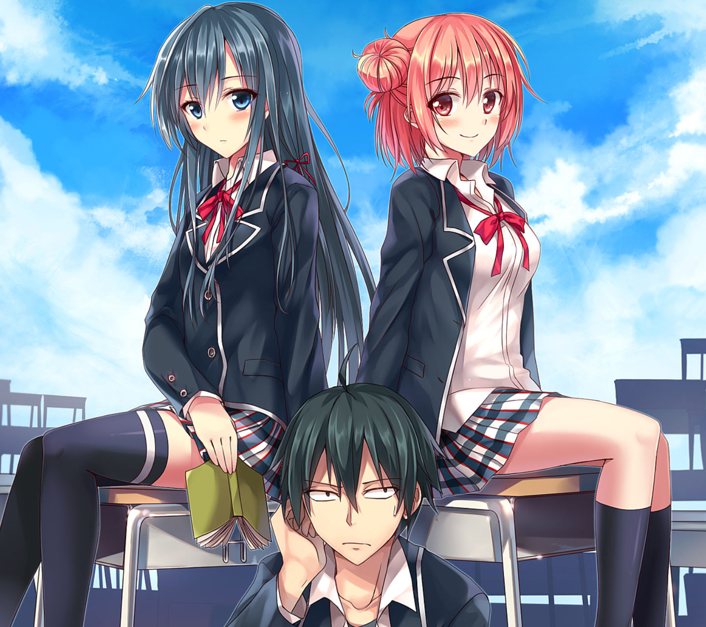 やはり俺の青春ラブコメはまちがっている Android壁紙 1440x1280 1 やはり俺の青春ラブコメはまちがっている Android壁紙 1440x1280 1