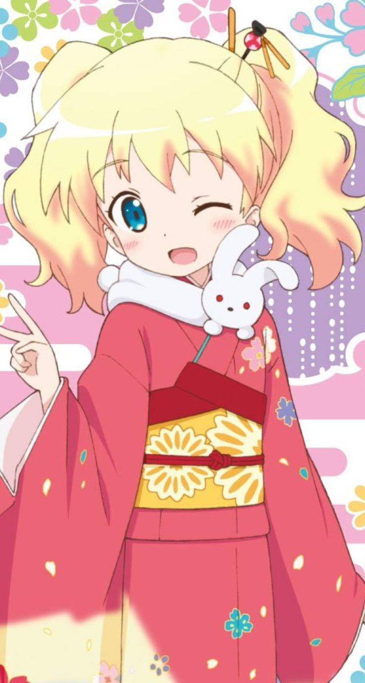 きんいろモザイク Iphone壁紙 16 Iphone5s 5c 5壁紙 744x1392 Ios7用 Iphone4s壁紙 740x1196 Ios7用 アニメ壁紙画像倉庫 Pc Iphone Androidスマホ壁紙