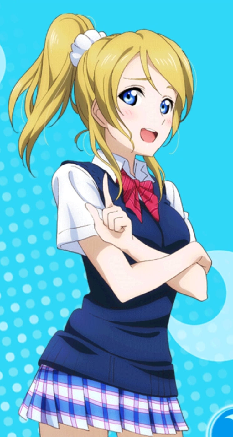 アニメ壁紙画像倉庫【PC/iPhone/Androidスマホ壁紙】 : ラブライブ! 絢瀬絵里 iPhone5s/5c/5壁紙 ...