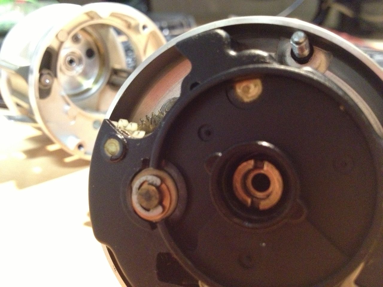 ベイトリール 愛機 シマノ カルカッタ0 Rh33 釣れても釣れなくても