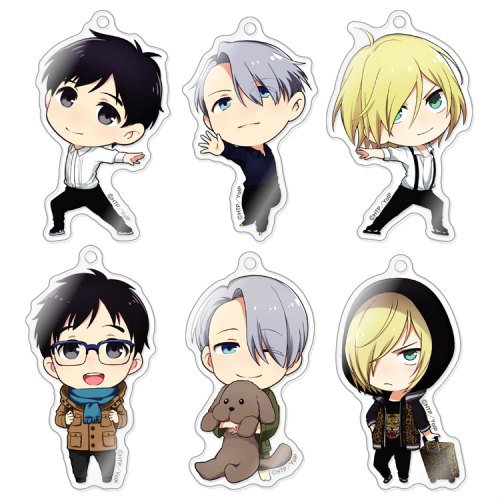 ユーリ On Ice のアクリルストラップ 缶バッジが予約開始 Yurionice Yoi アニじょし 女性向けまとめサイト