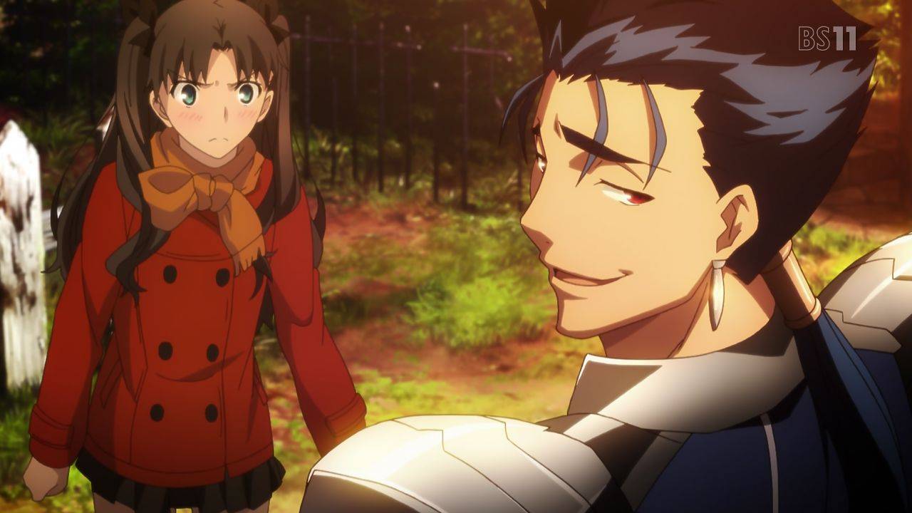 Fate Stay Night Ubw 16話感想 ランサーの前で夫婦喧嘩する士郎と凛w あにめっこ Fate Stay Night Ubw 16話感想 ランサーの前で夫婦喧嘩する士郎と凛w あにめっこ