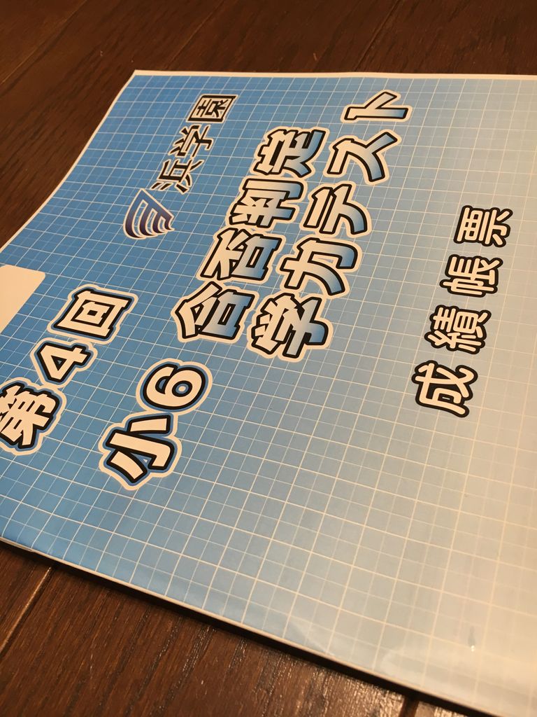 小6 第4回 合否判定学力テスト(結果) : のんびりほんわかアニマル一家