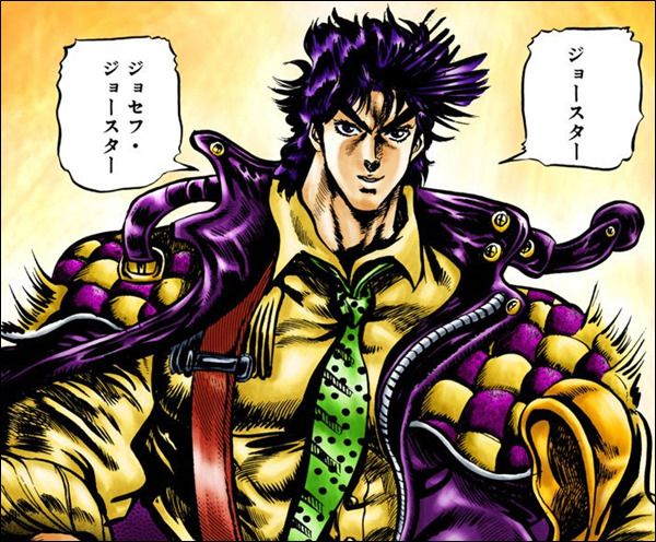 【ジョジョ】ジョセフ・ジョースターはじじいになってもかっこいい