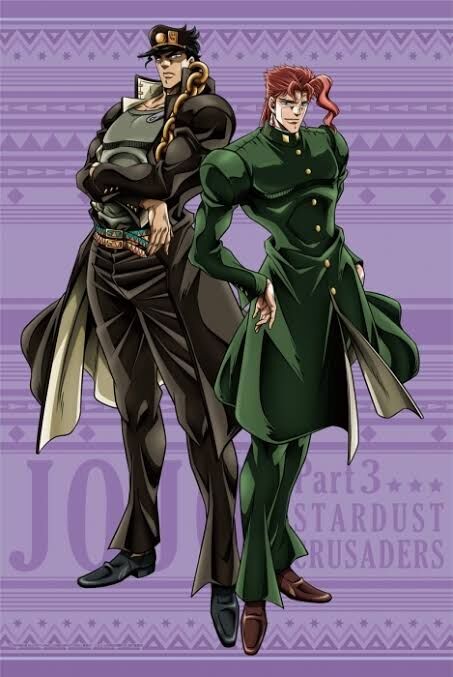【ジョジョ】承太郎＆花京院　パートナー感ある