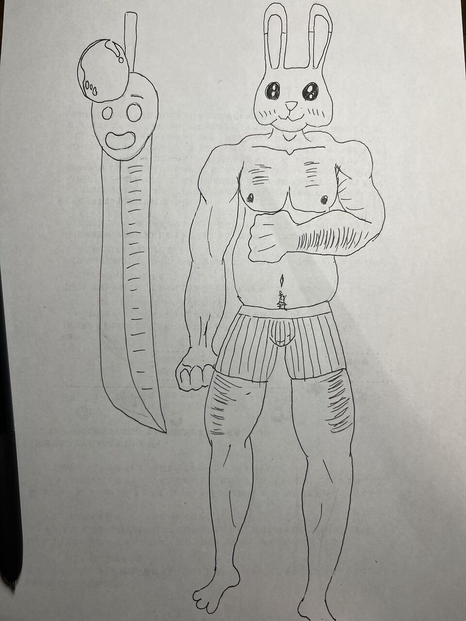 【画像】ワイも漫画描きたくて、主人公のキャラデザ考えたｗｗｗｗｗ