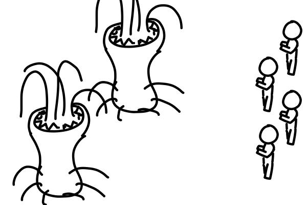 【悲報】ゲームのこういう「人とモンスターのサイズ感」が合ってない状況・・・・・