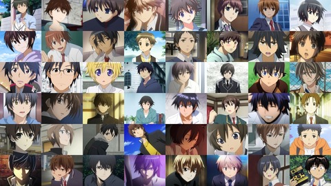 【画像あり】お前らってアニメの男主人公のこともちゃんと覚えてるの？