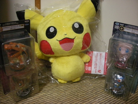 【画像あり】ポケモンの1番くじやってきた