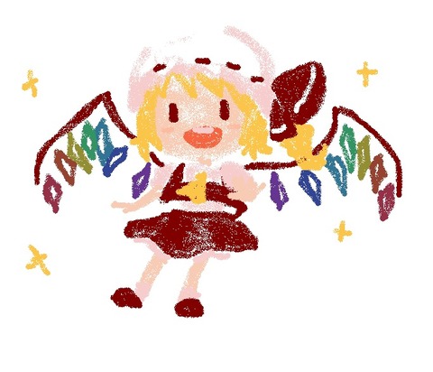 東方キャラを描くと絵が上手くなるらしい