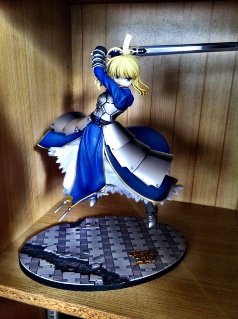 セイバーのフィギュア買ったったwwwwwwwww