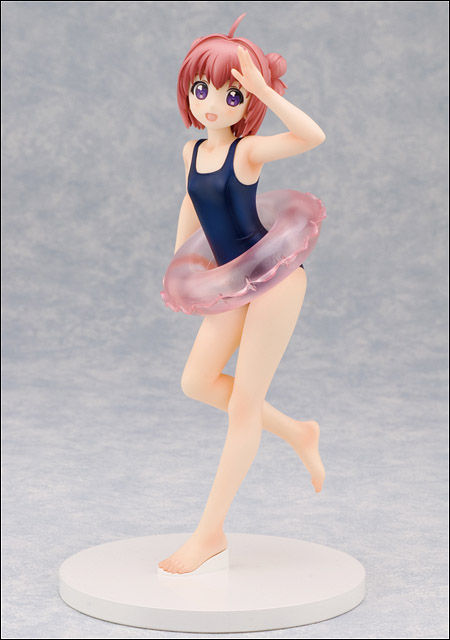 【フィギュア】「ゆるゆり♪♪ 赤座あかり 水着Ver.」アルファマックス1/7　クリアー素材の浮き輪が付属