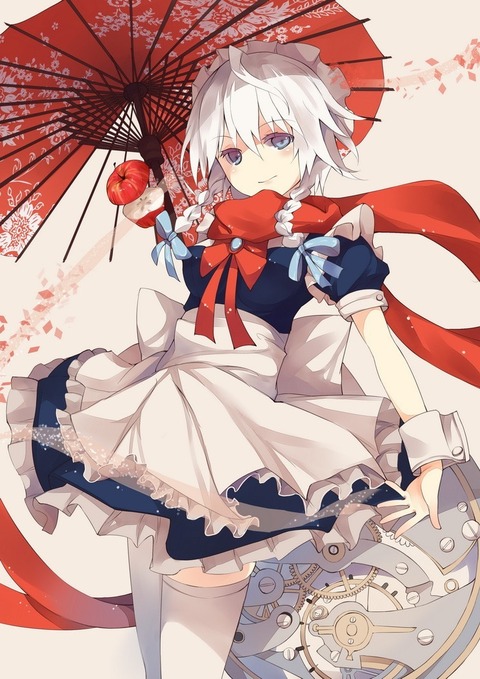 【画像】スマホの壁紙にしてても引かれなさそうな東方画像ください！【】