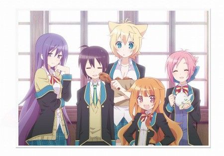 【アニメ】「GJ部」メインキャスト公開 四ノ宮京夜:下野紘、皇紫音:三森すずこ、天使真央:内田真礼