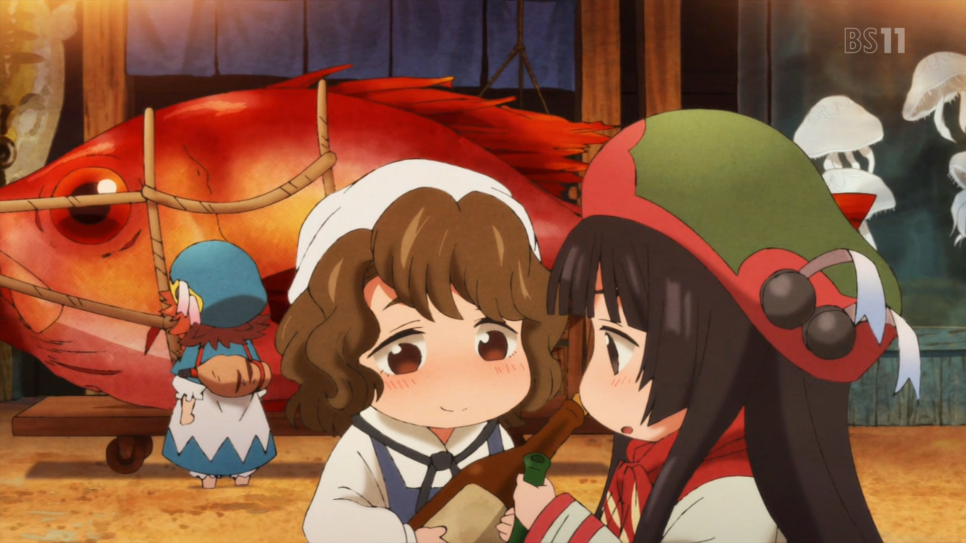 『ハクメイとミコチ 1話』独特な世界観でまったりする話だ＜アニメ感想＞ アニまとめ劇場