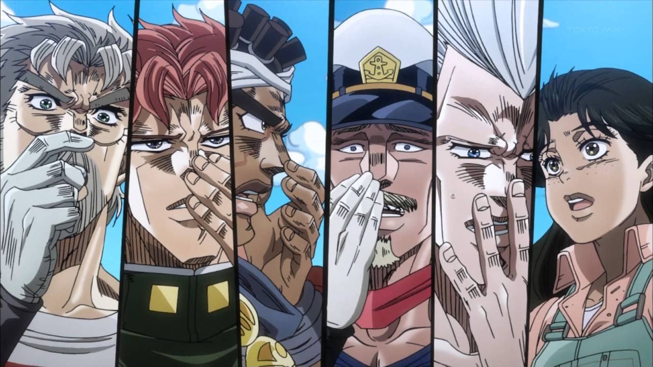 ジョジョの奇妙な冒険 スターダストクルセイダース 6話感想 玄田さんのお兄ちゃん連呼ｗ アニメ大好き 最新情報