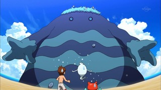アニメ万国情報館 妖怪ウォッチ 第７９話 夏だ 海だ 妖怪だ グレるりん編 夏だ 海だ 妖怪だ うみぼうず編 コマさんといく はじめてのマッサージ 感想 キャプ画像あり