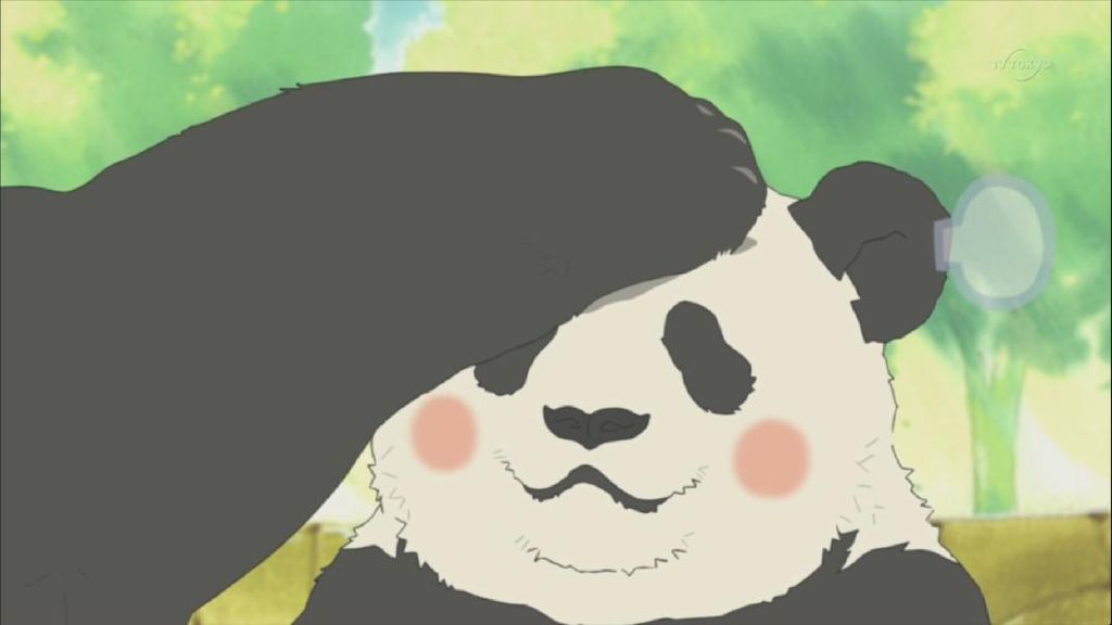 アニメ万国情報館 画像あり しろくまカフェ 第44話 いつもの動物園 雨の動物園 感想