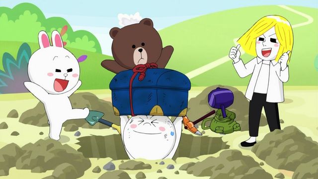 アニメ万国情報館 画像あり Line Town 第７話 たからもの きょうだい 実況