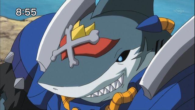 アニメ万国情報館 画像あり ビーストサーガ 第16話 大海賊王キラーシャーク 感想