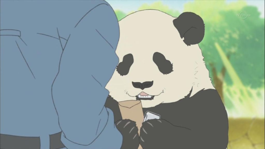 アニメ万国情報館 画像あり しろくまカフェ 第44話 いつもの動物園 雨の動物園 感想