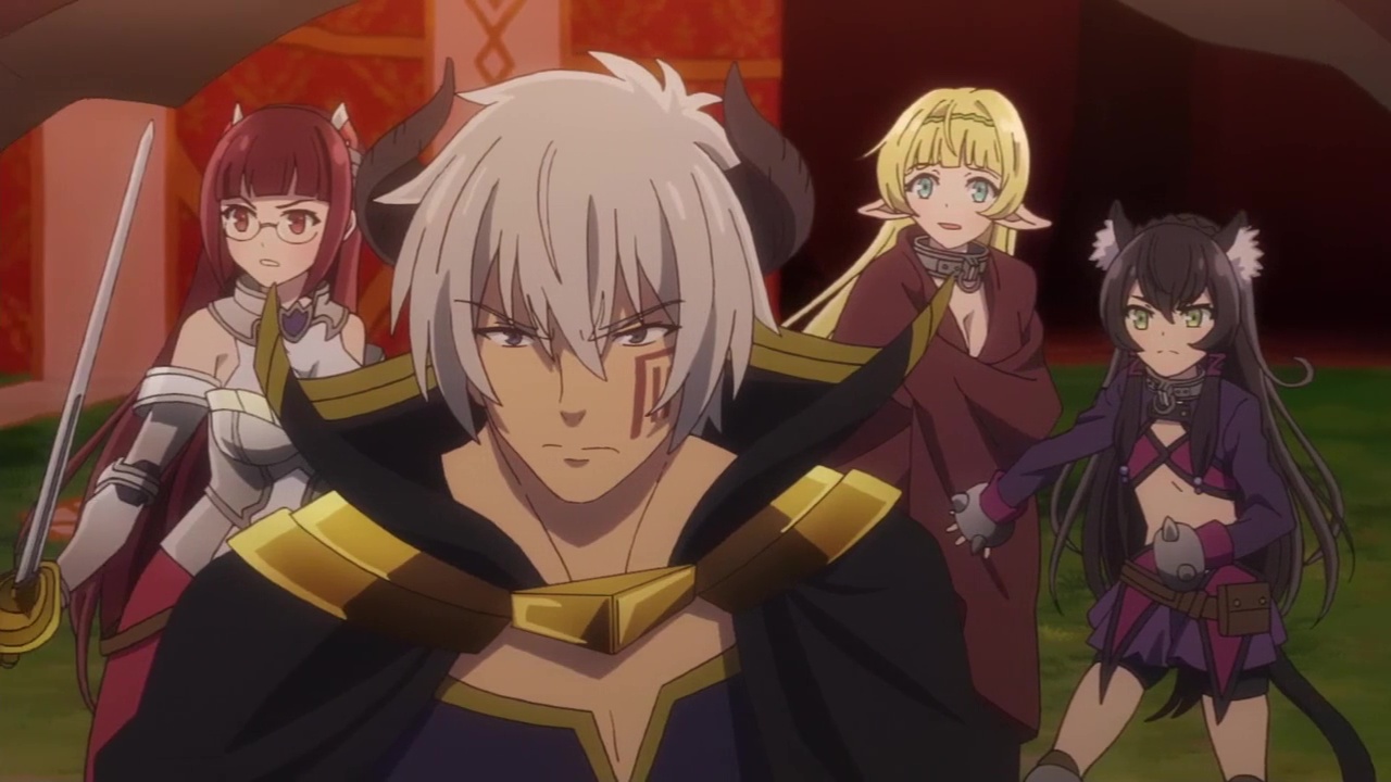 異世界魔王と召喚少女の奴隷魔術 8話 アニメ 画像